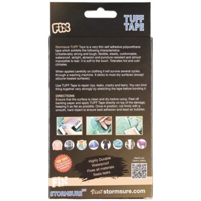 Vandeniui atspari lipni juosta STORMSURE, TUFF TAPE, 100 x 7,5 cm