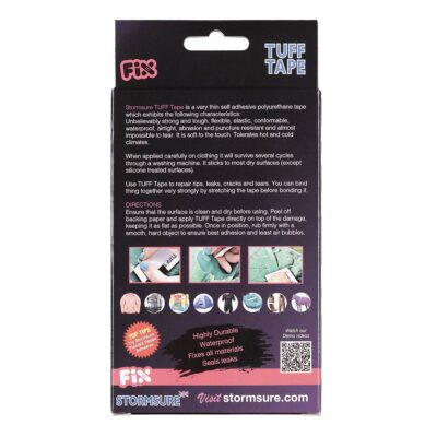 Vandeniui atspari lipni juosta, STORMSURE TUFF TAPE, 50 x 7,5 cm