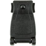 MOLLE adapteris QR, plastikinis, juodas