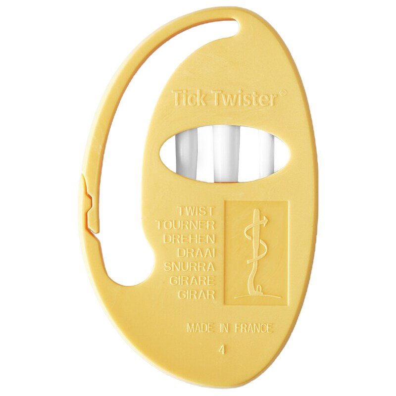 Erkių traukiklis Tick Twister Clipbox Trio, oranžinis