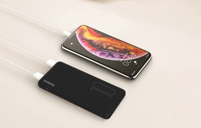 Išorinė baterija Powerbank Romoss PSP10 10000mAh, juoda - Image 6