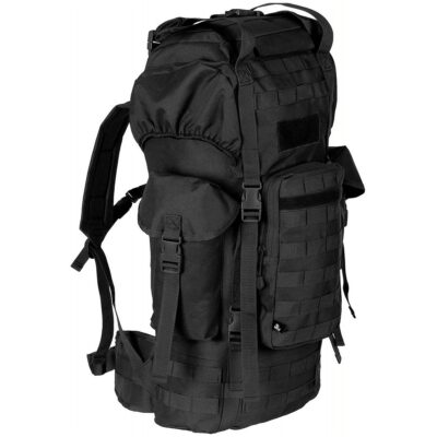 Kuprinė MFH BW Combat „MOLLE“, 65 L, su aliuminio strypu, juoda