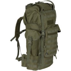 Kuprinė MFH BW Combat „MOLLE“, 65 L, su aliuminio strypu, žalia