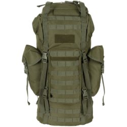 Kuprinė MFH BW Combat „MOLLE“, 65 L, su aliuminio strypu, žalia