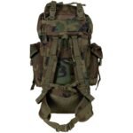 Kuprinė MFH BW Combat „MOLLE“, 65 L, su aliuminio strypu, woodland - Image 3