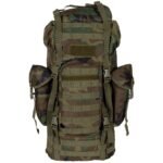 Kuprinė MFH BW Combat „MOLLE“, 65 L, su aliuminio strypu, woodland - Image 2