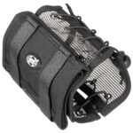 Rankos krepšys, su žemėlapio ir pinigų kišenėmis, juodas