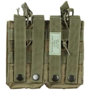 Modulinis dėtuvių dėklas „MOLLE“ 4 vietų (2+2), MFH, žalias