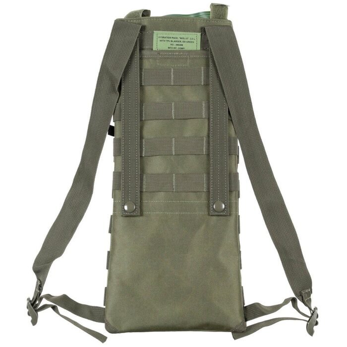 Camelbak tipo gertuvė su "MOLLE" sistema, 2.5L, žalia - Image 2