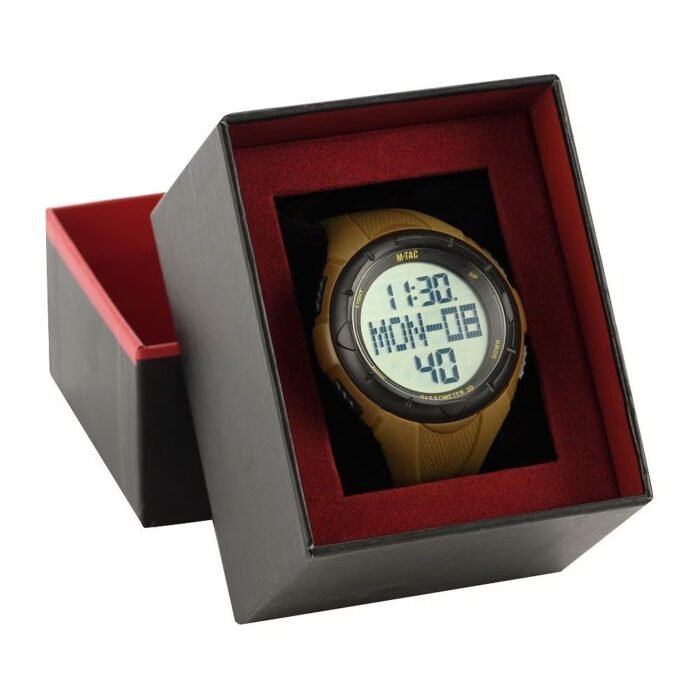 Taktinis laikrodis M-Tac su žingsniamačiu, rudas - Image 3