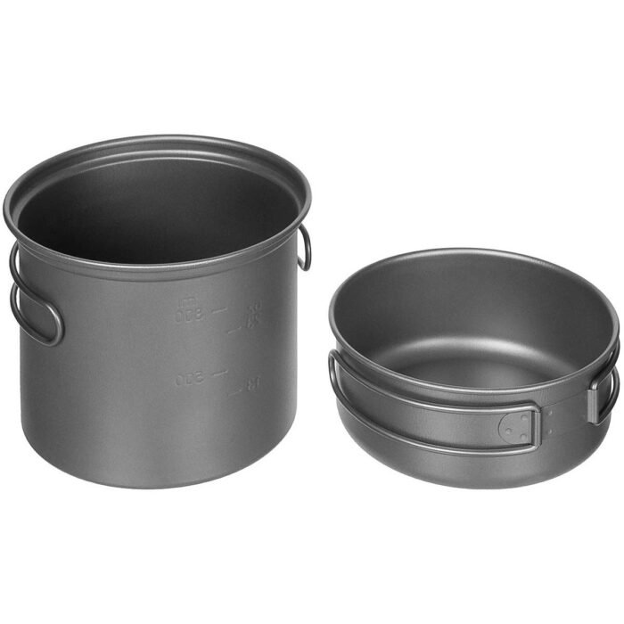 Puodų rinkinys Titanium, puodas ir keptuvė - Image 3