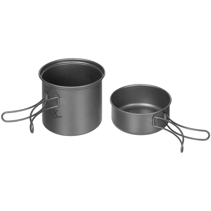 Puodų rinkinys Titanium, puodas ir keptuvė - Image 2