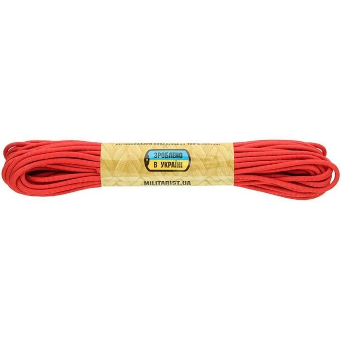 Paracord virvė M-Tac 550 Type III 15 M, raudona - Image 2