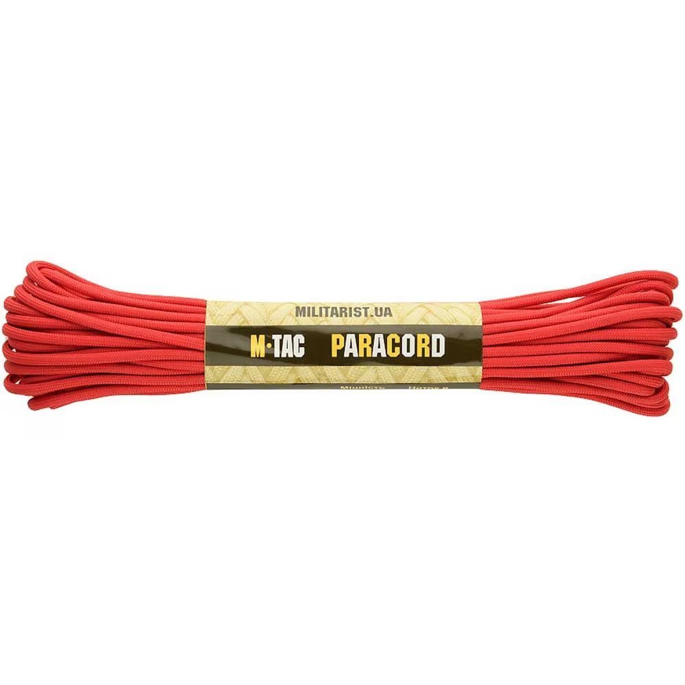 Paracord virvė M-Tac 550 Type III 15 M, raudona - Image 1