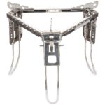 Stovas puodui, sulankstomas, reguliuojamo aukščio