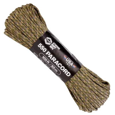 Paracord virvė Atwood Rope MFG 550 30M, Camouflage
