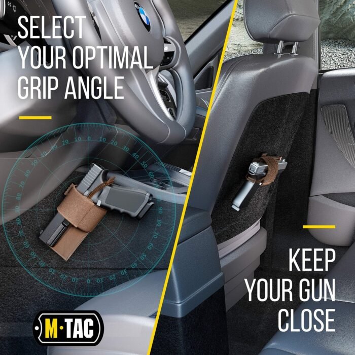 Modulinis universalus pistoleto dėklas M-Tac CCW, rudas - Image 7