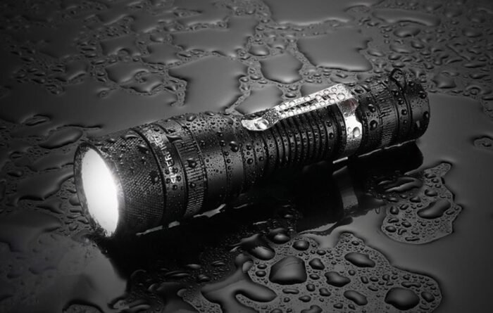 LED žibintuvėlis Superfire F5, 1100lm, USB - Image 2