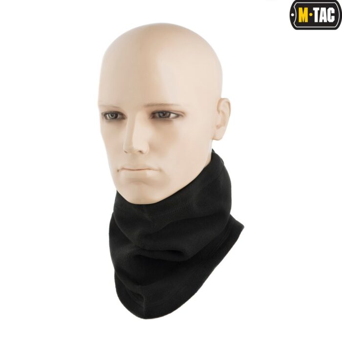 Flisinė kaklo mova M-Tac Fleece Neck Gaiter (270g/m²), juoda - Image 2