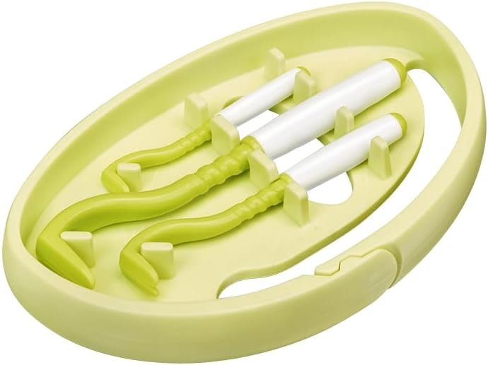 Erkių traukiklis Tick Twister Clipbox Trio, žalias