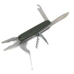 Kišeninis peilis, BW stiliaus su replėmis, žalias - Image 2