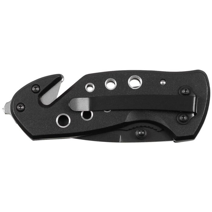 Kišeninis peilis Jack Knife su metaline rankena, juodas - Image 4