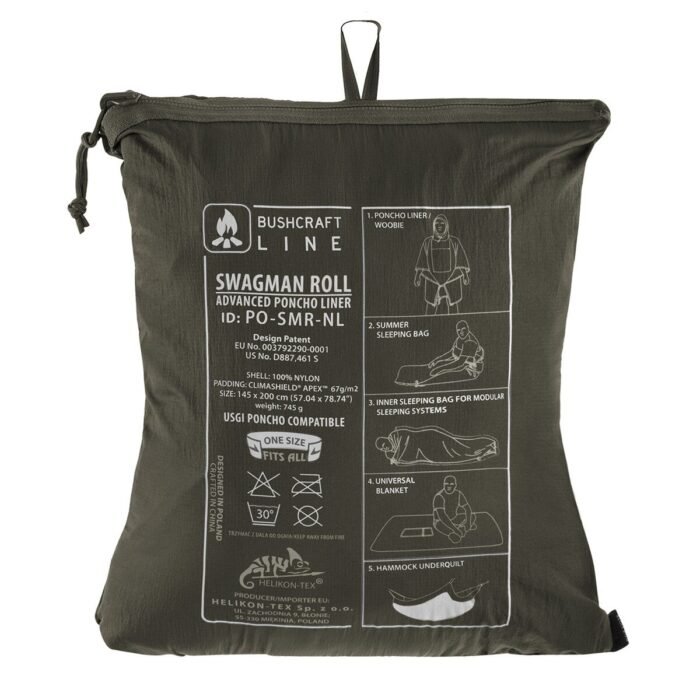 Pončas Helikon-Tex Swagman Roll, Taiga žalias - Image 7