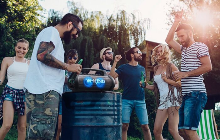 Nešiojama Bluetooth kolonėlė W-KING D10 70W - Image 5