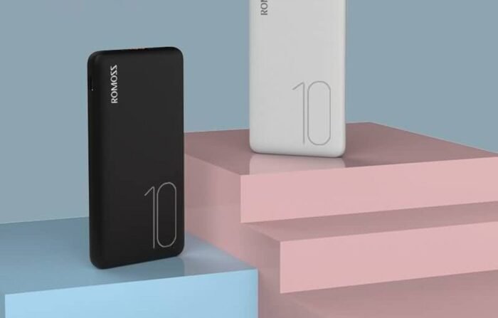 Išorinė baterija Powerbank Romoss PSP10 10000mAh, juoda - Image 7