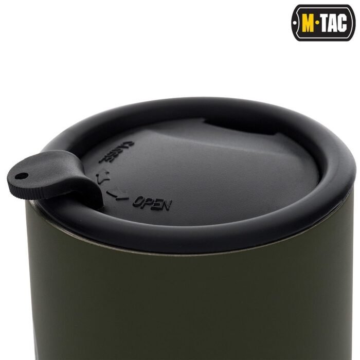 Puodelis su dangteliu M-Tac 280ml, žalias - Image 2