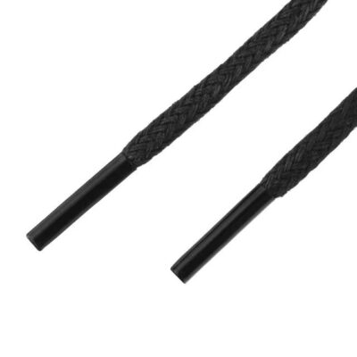 Vaškuoti batų raišteliai Mil-Tec, juodi