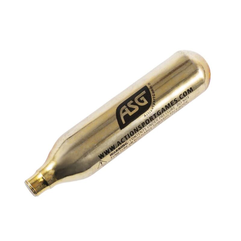 Dujų balionėliai ASG UltraAir CO2 12g. kapsulės, 9+1