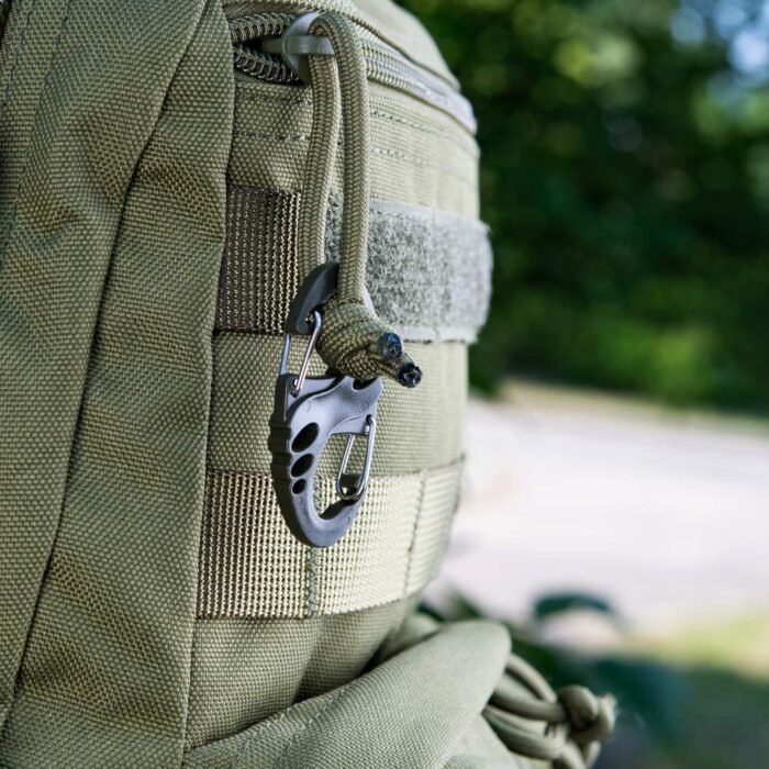 Plastikinis M-Tac S-Hook karabinas, juodas - Image 3