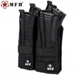 Modulinis dėtuvių dėklas „MOLLE“ 4 vietų (2+2), MFH, juodas - Image 13