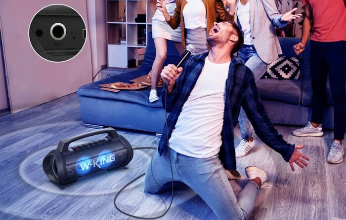 Nešiojama Bluetooth kolonėlė W-KING D10 70W - Image 9