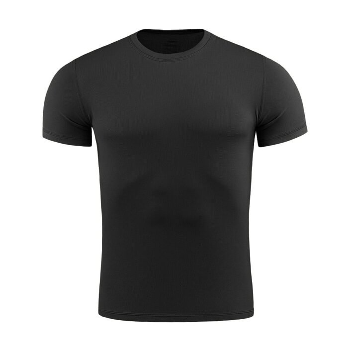 Taktiniai marškinėliai M-Tac Tactical Sweat-Wicking Summer, juodi
