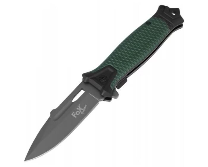 Atlenkiamas peilis Snake, žalias - Image 3