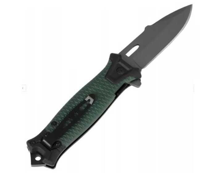 Atlenkiamas peilis Snake, žalias - Image 4