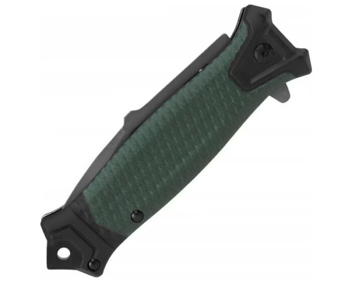 Atlenkiamas peilis Snake, žalias - Image 6