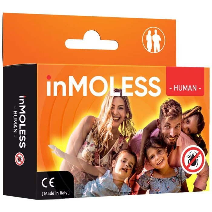 Ultragarsinis pakabukas erkėms atbaidyti InMOLESS Human, žalias - Image 5