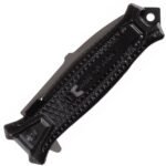 Atlenkiamas peilis Snake, juodas - Image 3