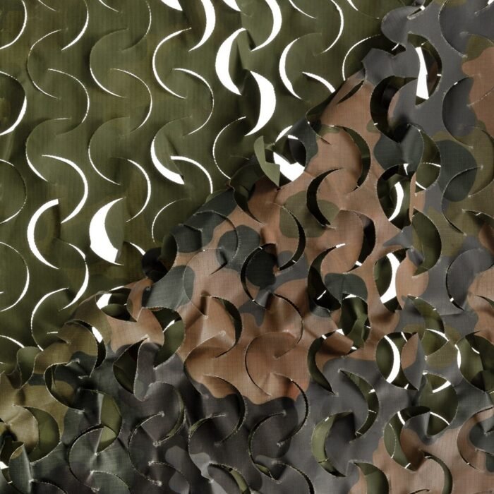 Kamufliažinis tinklas Mil-Tec CamoSystems Basic Light 2.2x3m, Flecktarn - Image 5