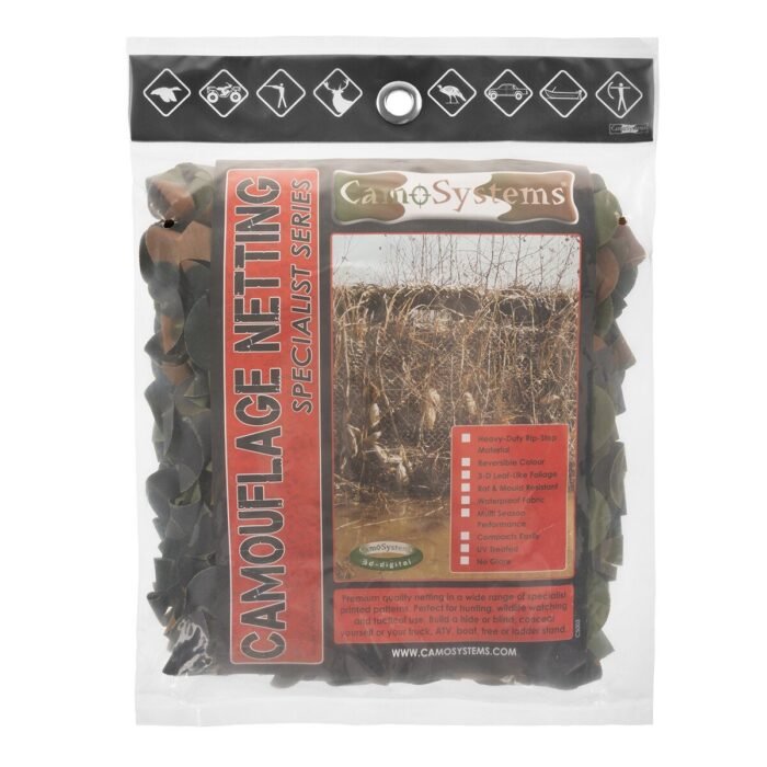 Kamufliažinis tinklas Mil-Tec CamoSystems Basic Light 2.2x3m, Flecktarn - Image 7