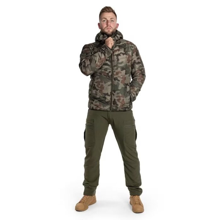 Dvipusė striukė Texar Reverse, žalia/camo - Image 8