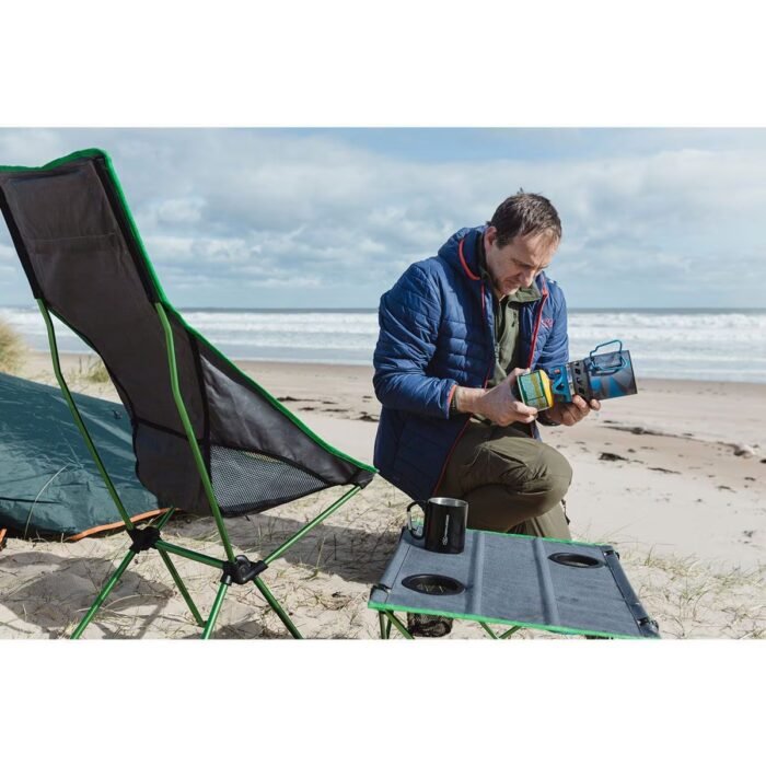 Sulankstomas stovyklavimo stalas Highlander Outdoor Ayr, žalia/pilka - Image 7