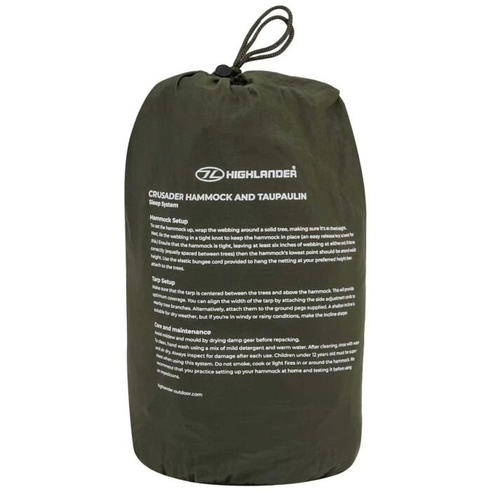 Hamakas su tinkleliu nuo uodų Highlander Forces Crusader - Image 5