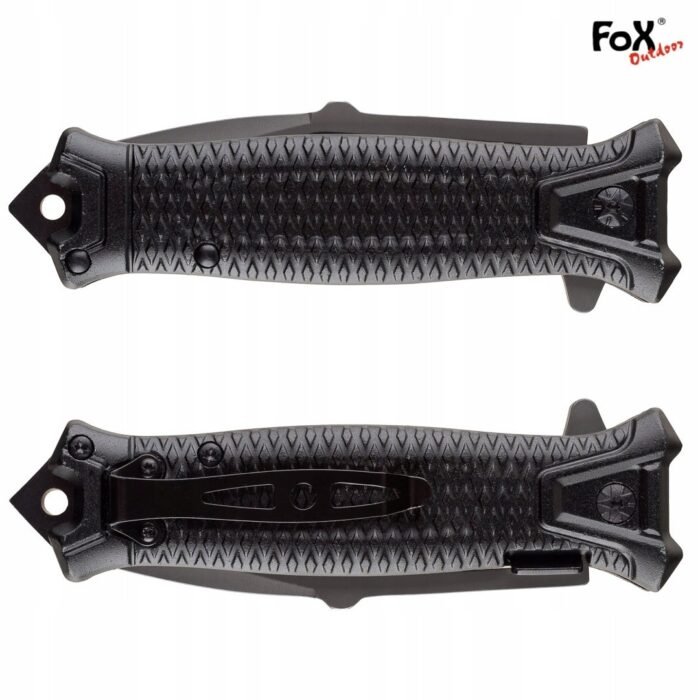 Atlenkiamas peilis Snake, juodas - Image 11