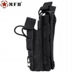 Modulinis dėtuvių dėklas „MOLLE“ 4 vietų (2+2), MFH, juodas - Image 6