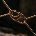 Plastikinis M-Tac S-Hook karabinas, rudas - Image 4