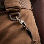 Plastikinis M-Tac S-Hook karabinas, rudas - Image 6